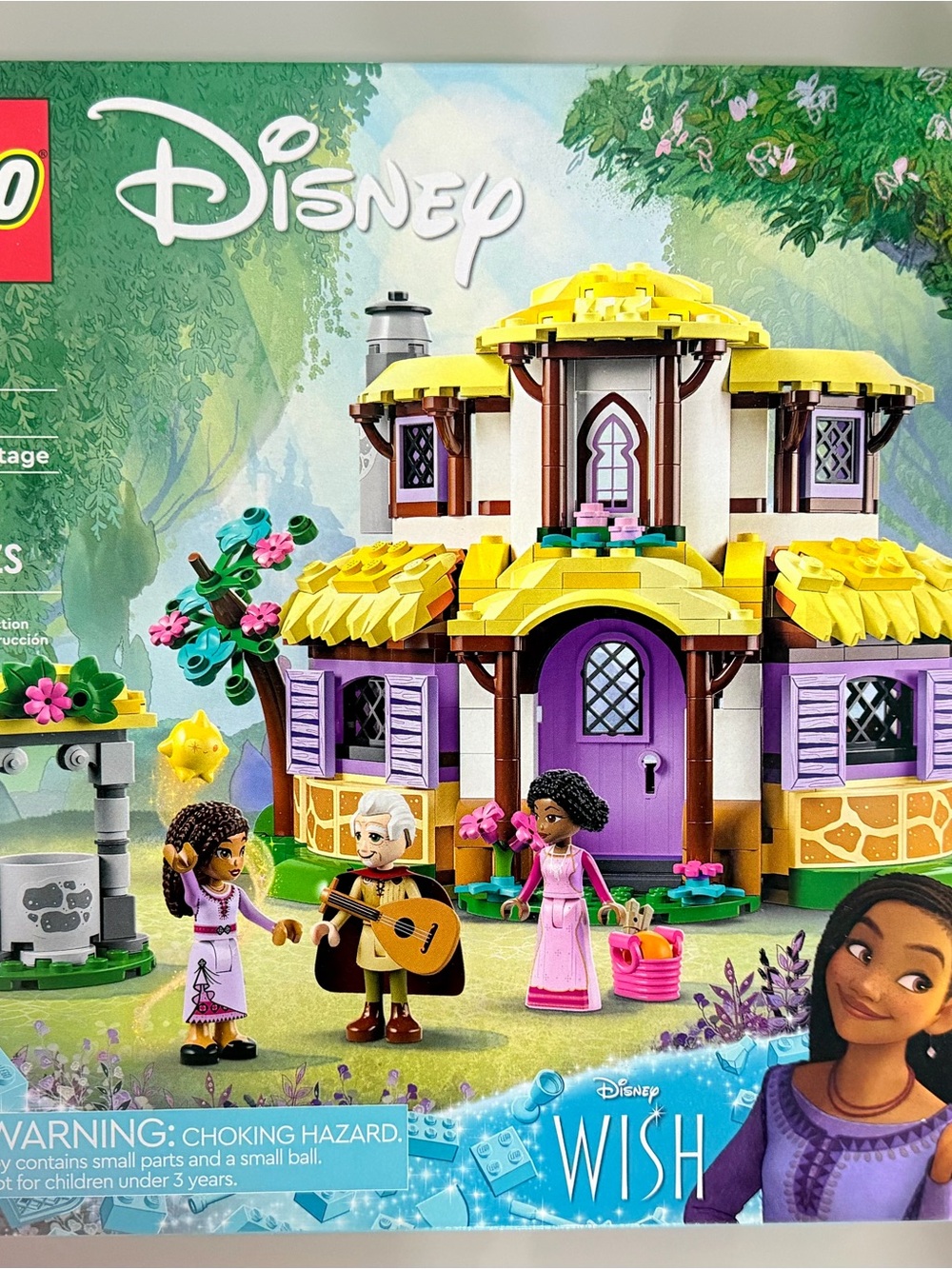 Disney Wish Yellow Purple Green LEGO Playset